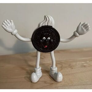 Oreo Cookie Bendable Toy Figure Nabisco Advertising Bendy